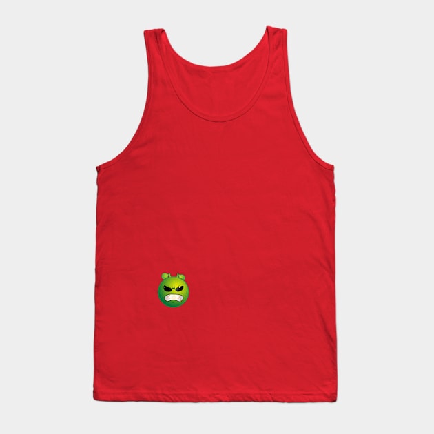 Angry Alien Tank Top by i2studio